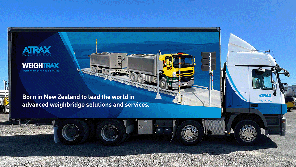 Atrax Group calibration truck side